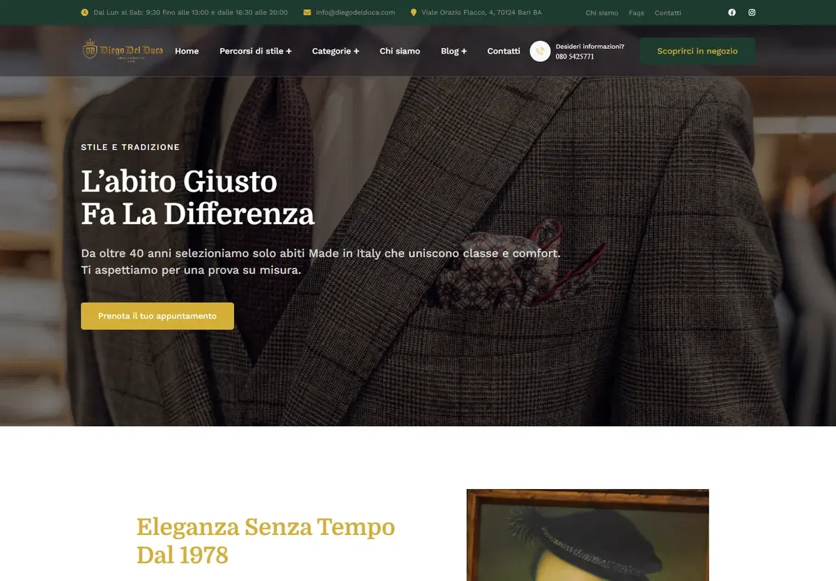 Anteprima del progetto Diego del Duca 1978