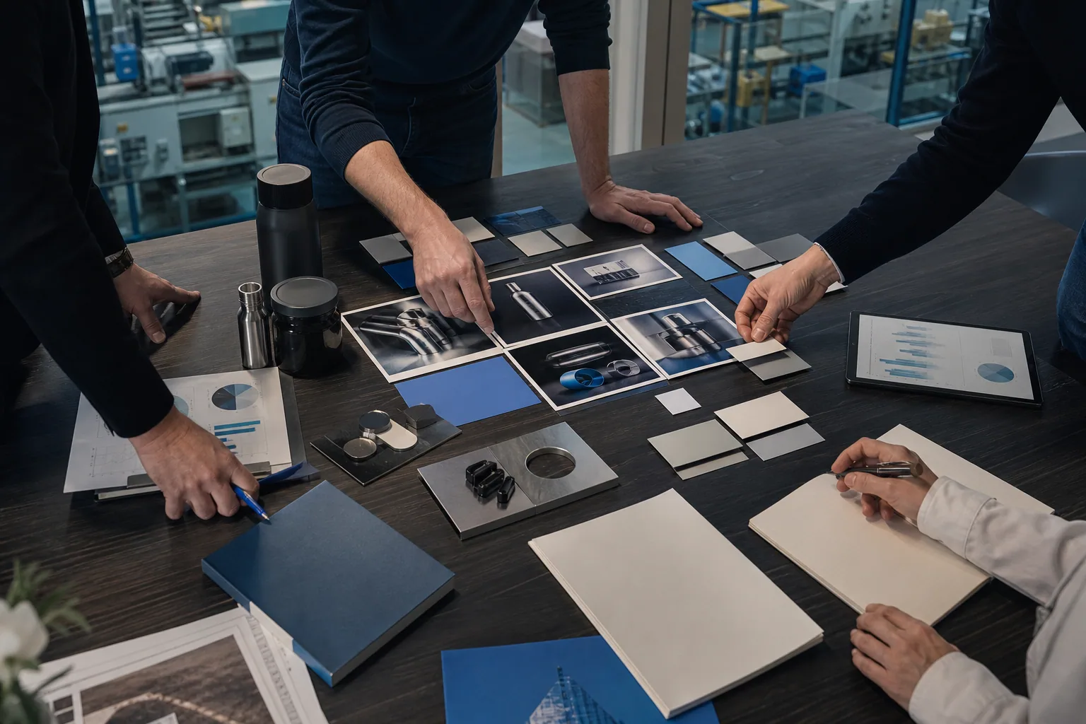 Workshop strategico costruito attorno ai prodotti e ai materiali di un’impresa