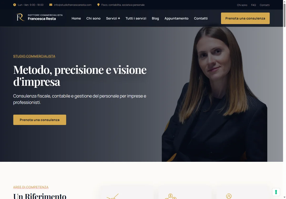 Anteprima del progetto Studio Francesca Resta